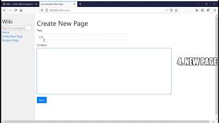 Project 1   Wiki CS50 Web 2020