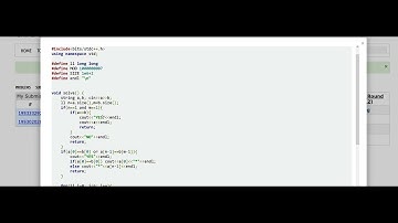 Asterisk-Minor Template Problem Codeforces Solution round 144 || div2 source code in c++