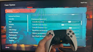 sea of thieves ps5: how to change controller sensitivity tutorial! (for beginners)