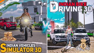 😏Indian Vehicles Simulator 3d Vs Indian Bike Driving 3d funny🤩 battle° story😅 video #3 screenshot 4