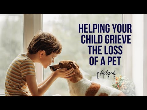 Helping Your Child Grieve the Loss of a Pet