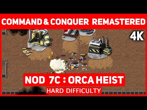 Command & Conquer Remastered 4K - Nod Mission 7 C - Orca Heist