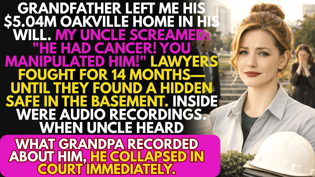 My Uncle Sued Me For Grandpa's $5M Estate—Hidden Audio Files Made Him Confess Everything