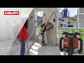 HILTI LIVE Démonstration live du laser rotatif PR 30-HVS A12