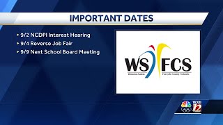 Winston-Salem/Forsyth County Schools Financial Crisis: Important Dates
