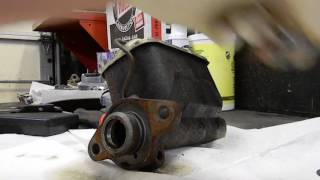 Converting A Master Cylinder To 4 Wheel Disc And Checking It`s Bore Size