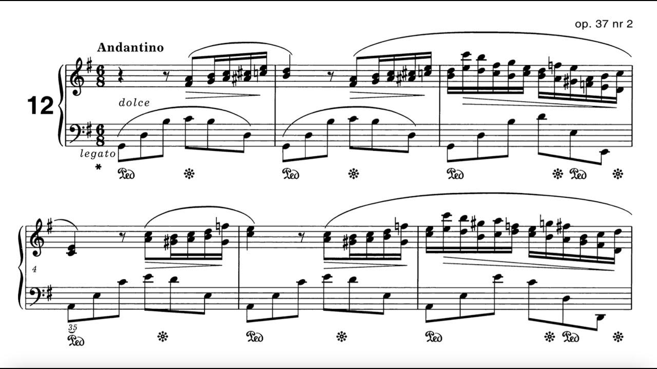 Chopin, Nocturne in G major, Op. 37 No. 2 | François (1966)