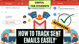 How to Track  Sent Emails Easily | Free Email Tracking - Email Tracking for G-mail | Email Tracking screenshot 2