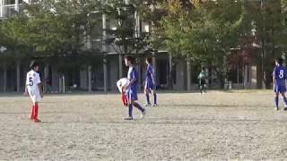 2017年10月9日 神奈川県U-15リーグ カルペソール湘南－サレジオ学院 後半 サレジオ学院
