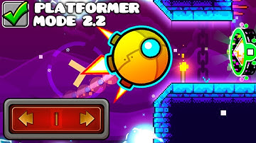 Official Levels, but in PLATFORMER MODE | Geometry Dash 2.2