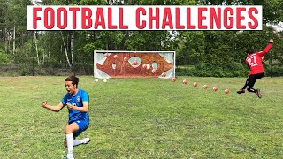 FOOTBALL CHALLENGES | CROSSBAR x ONE TOUCH Football challenge