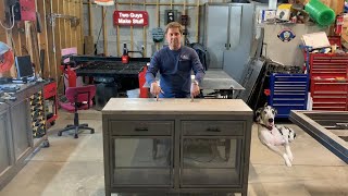 How to make a cabinet with CNC, sheet metal brake, table saw and welder screenshot 5