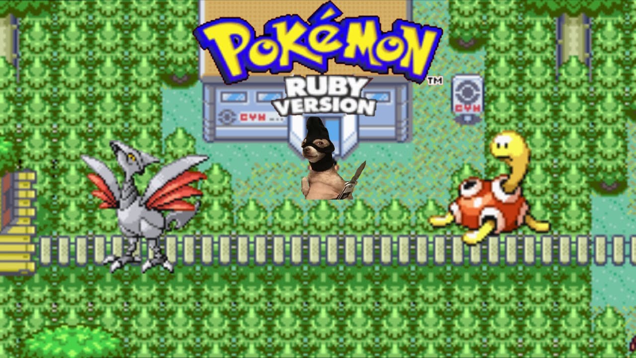 Shuckle Only Ruby Run - I'm About To Steal This Gym Badge