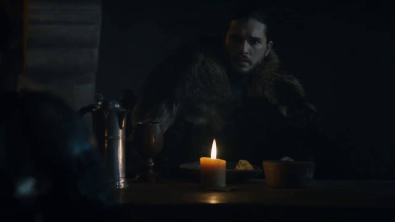 Game of Thrones 6x10 Jon Snow "King in the North!" Lyanna Mormont Speech Jon Targaryen