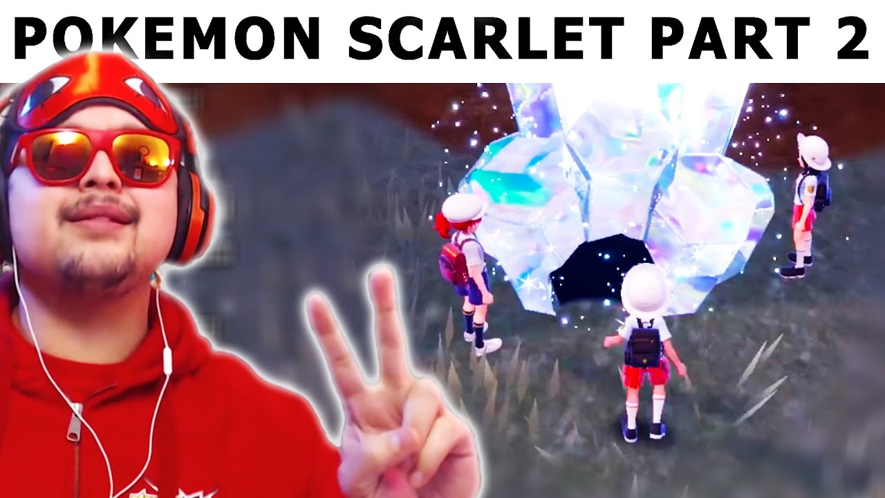 Playing TOGETHER for The First Time | Pokemon Scarlet Gameplay Part 2 - YouTube