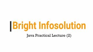 Basic Java Program Section