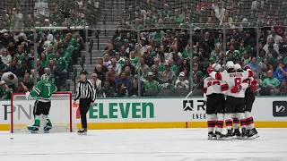 Hughes Nabs Two, Devils Hold off Stars in 6-4 Thriller | Bratt & Johnston Shine