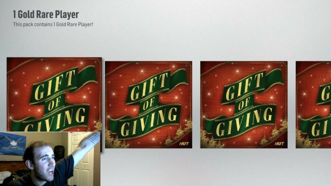 Crazy lucky - 1 Gold Rare Player - NHL 18 pack opening