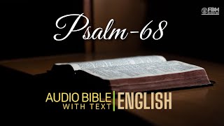 Psalm 68 NKJV | English Audio Bible With Text | Emi Kuriakose |