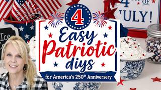 4 Easy Patriotic DIYs Anyone Can Make - Great for Craft Fairs