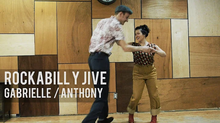 Rockabilly Jive Dance 50's l Bop l Gabrielle et An...
