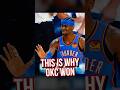 OKC playing a different sport 😤🤨