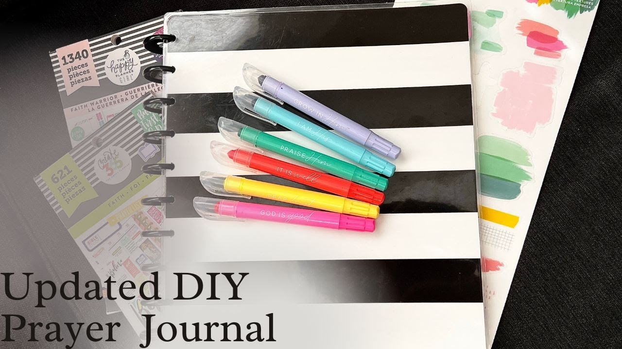 Updated Review of My DIY customized Prayer Journal from Coffee and ...