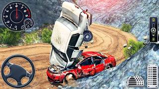 Flying Car Crash Real Stunts - Car Stunt Car Crash - Android Gameplay screenshot 3