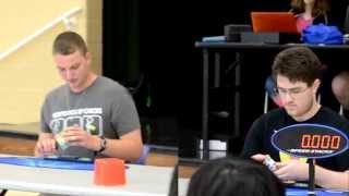 Isaac Frye VS Aaron Abramowitz RUBIK'S CUBE Head-to-Head