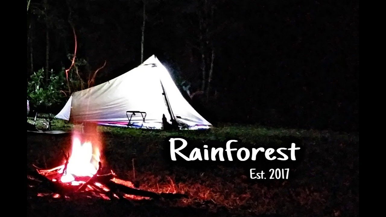 The Legend Of Tarp Tent Rainforest est 2017 YouTube