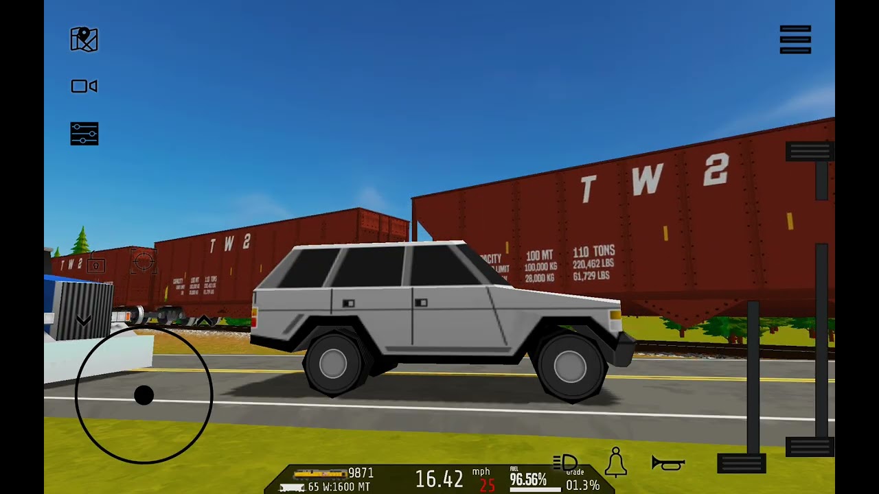 Very long trainworks 2 trains