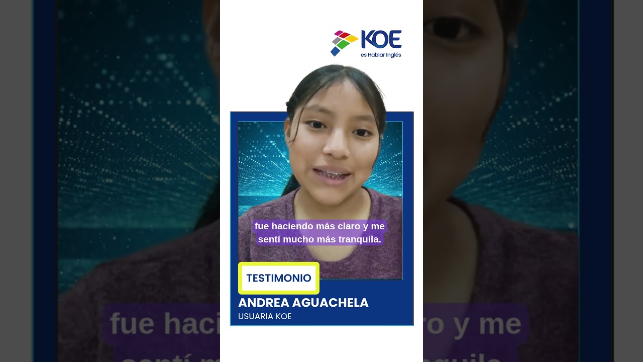 Testimonio de Ellos Hablan por nosotros en KOE