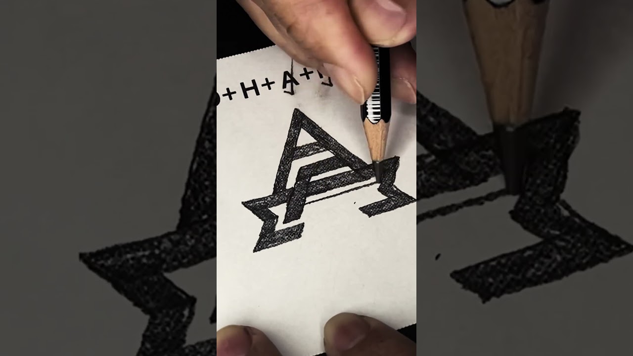 自分の名前はプロフのリンクからチェック✅　#personalsymbol #howto #logoconcept #mohamed #monogram