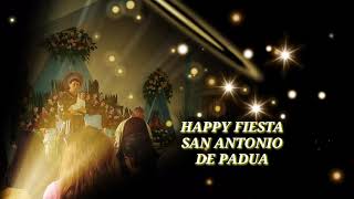 Happy fiesta San Antonio De Padua