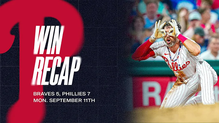 Braves vs. Phillies Game Highlights (9/11/23) | MLB Highlights