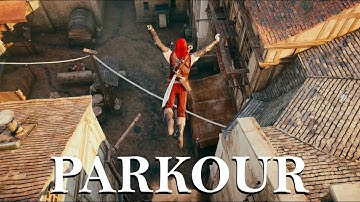Improvised AC Unity Parkour Clips...