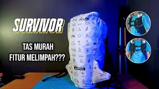 Tas Murah Fitur Melimpah SURVIVOR by Triple Outdoor