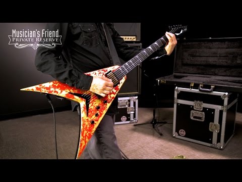 Dean Dave Mustaine Signature VMNT Holy Grail Electric Guitar - YouTube