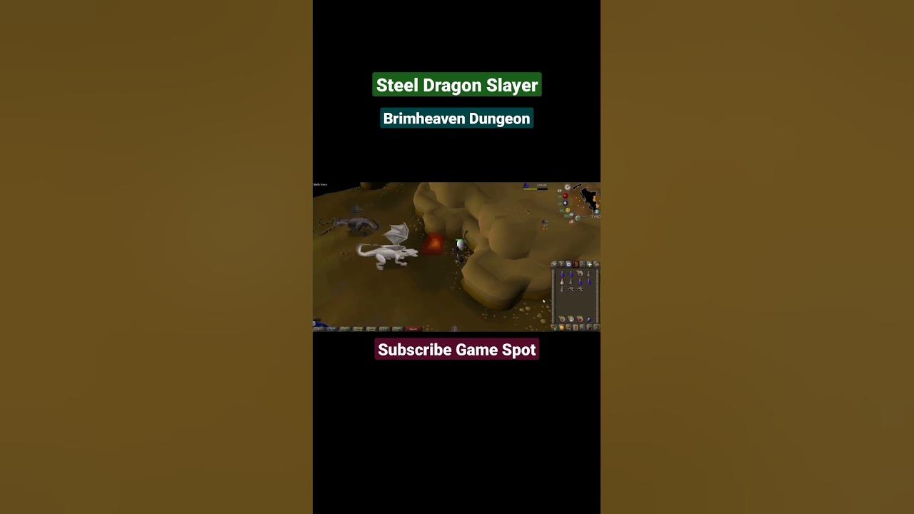 Osrs Steel Dragons Slayer Task Brimheaven Dungeonosrs steeldragon