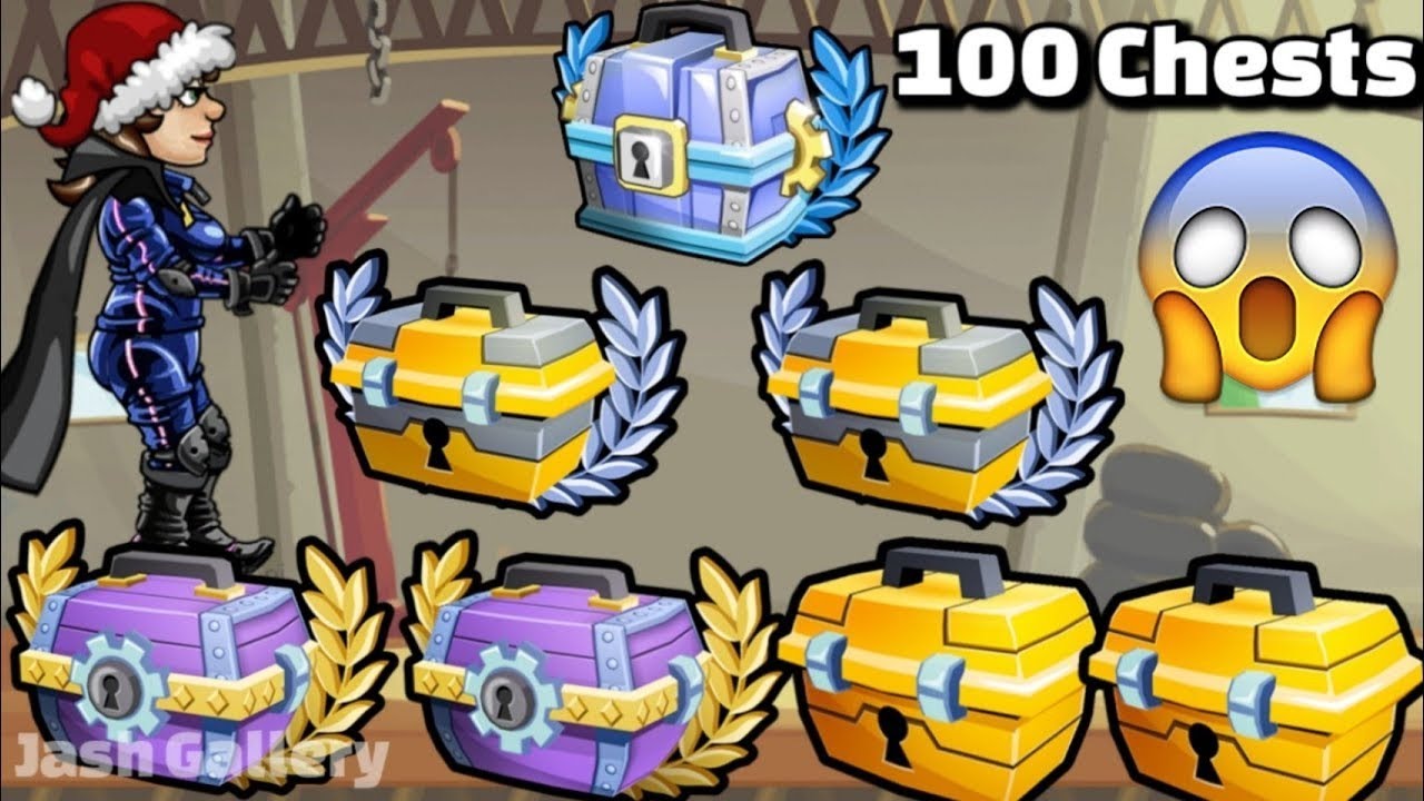I OPENED 100 CHESTS in HCR2 BIG CHEST OPENING 😍 YouTube