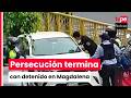 Conductor fuga tras choque y es detenido luego de persecución en Magdalena del Mar