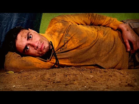 اصعب ليلة في حياتي قضيت ليلة كاملة في الطين والمطر هكذا يعيش اطفالهم 