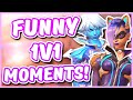 Overwatch  the 1v1 mystery duel king funny moments