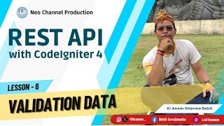 RestFull API CI 4 - Data Validation