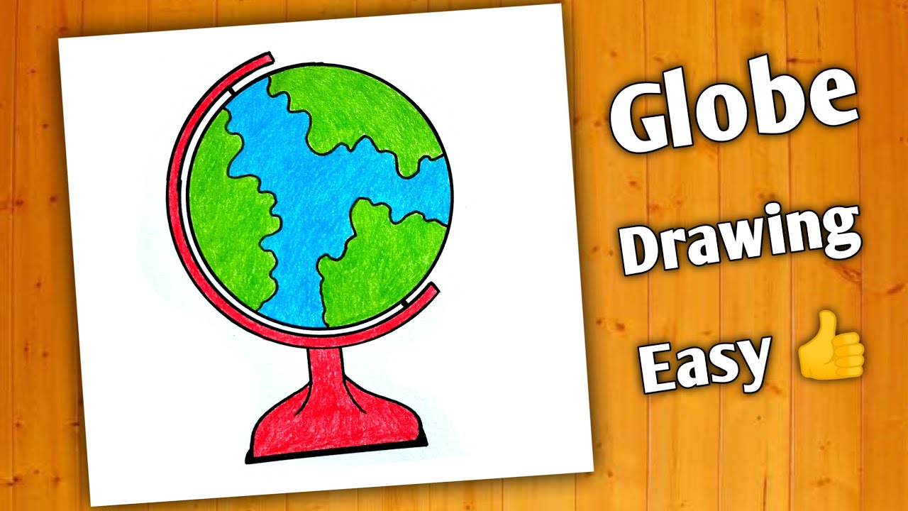 how to draw world map easily I how to draw world map easily step by step I  world political map - YouTube