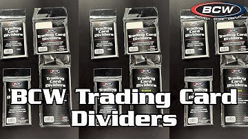 BCW Trading Card Dividers