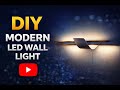 Made a High-End Modern LED Wall Light for $20 (Full Tutorial)