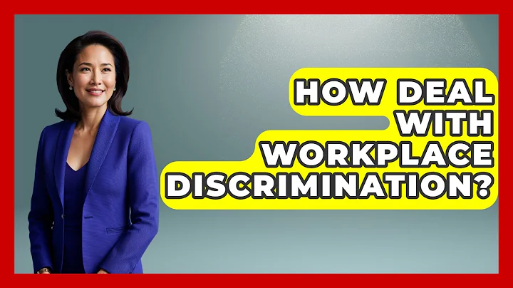 How Deal With Workplace Discrimination? - Gender Equality Network