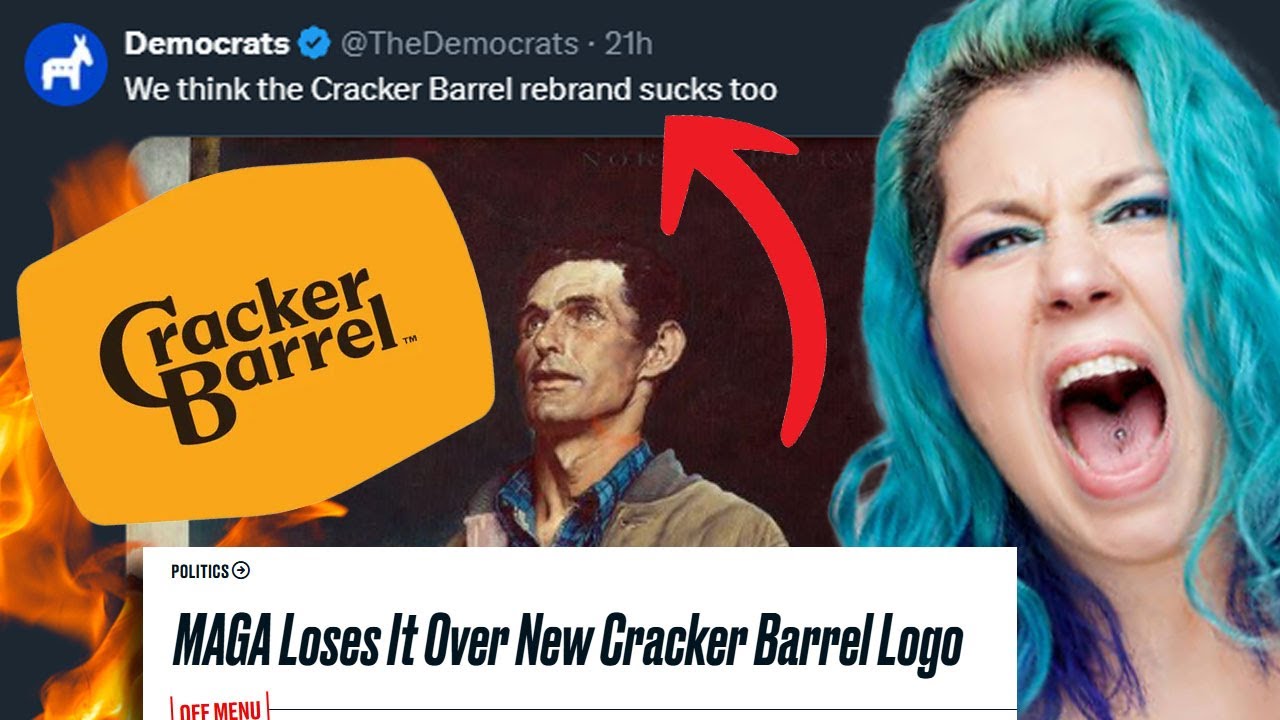 Cracker Barrel Goes BROKE! And They’re Blaming MAGA?! | Clownfish TV