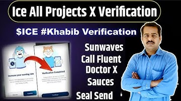 ICE all projects verification $ICE #Khabib | How to complete ICE KYC | Ice projects verify kaise Kar
